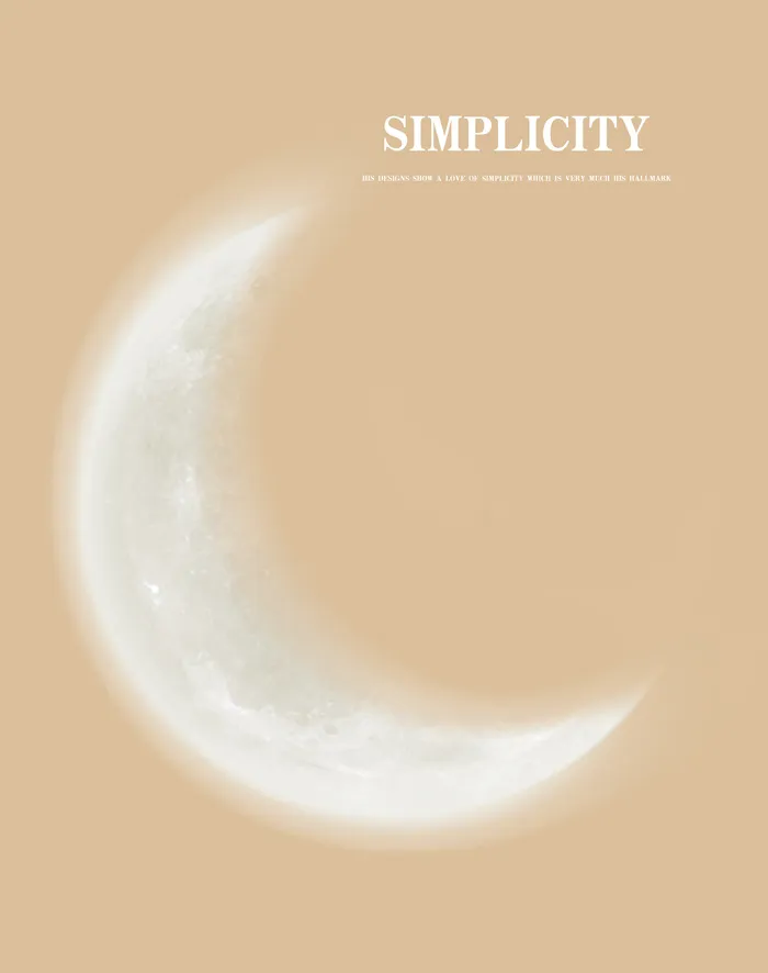 简约月亮摄影背景psd模版下载