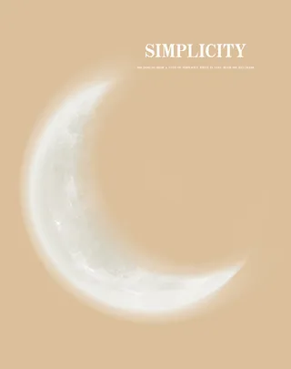 简约月亮摄影背景