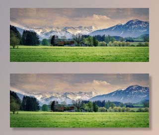 冬天自然背景风景