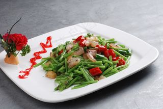 CXC00171碧绿茼蒿炒海皇38例