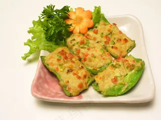 1081肉馅青椒、香菇