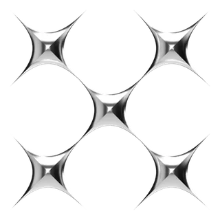 金属钢铁素材装饰星星免扣