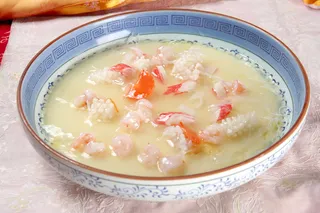 47  海鲜银丝蒸水蛋-连天阁