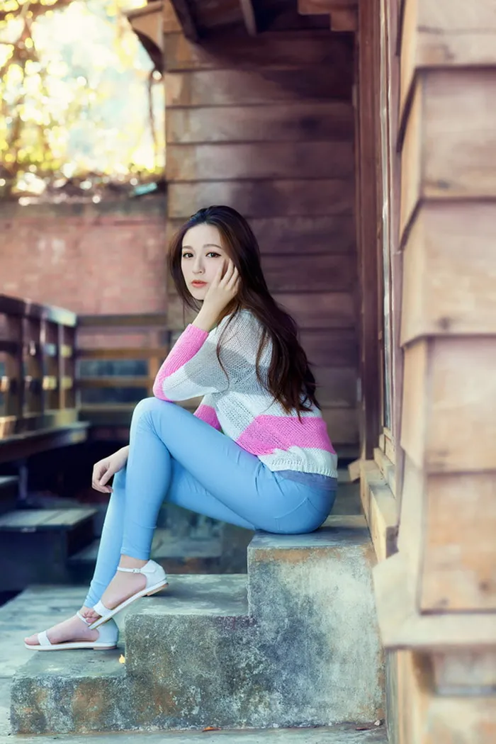 摄影图片人物美女模特照片