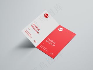 折页 样机  三折页 智能贴图 折页样机 三折页模板 三折页样机 