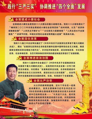 践行“三严三实” 协调推进“四个全面”发展