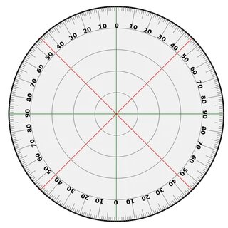 指针圆形灰色卡通
