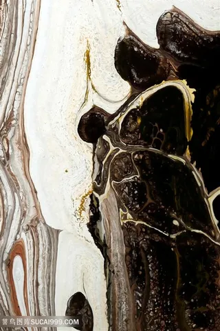 抽象唯美时尚艺术油画