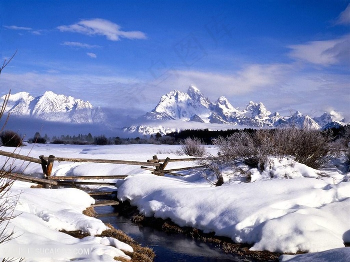 雪景雪山壁纸