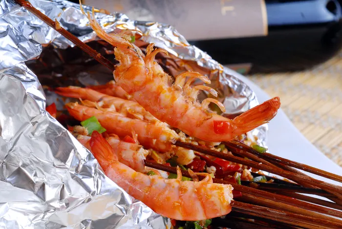 XCXC1131风味盐插虾