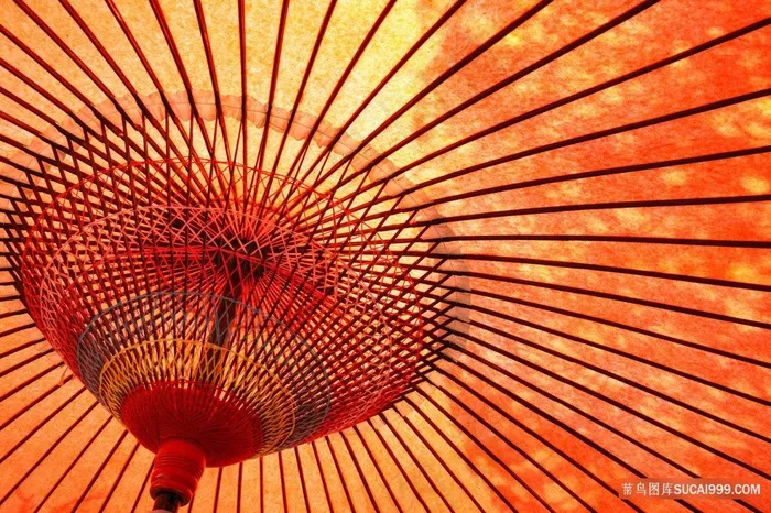 大大的油画伞