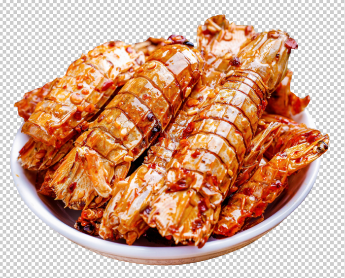 麻辣皮皮虾免扣素材