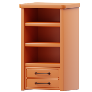 柜子棕色家具png素材