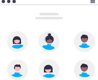 2.5d网页聊天插画小图标素材