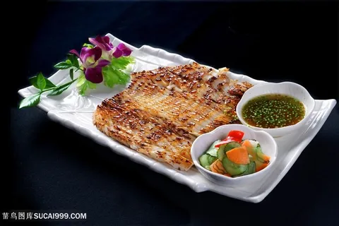 烤菜烤鱿鱼的美食图片 烤菜烤鱿鱼的美食图片