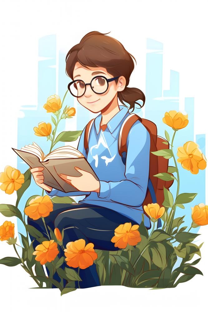 学生学习校服元素(2400x3600)