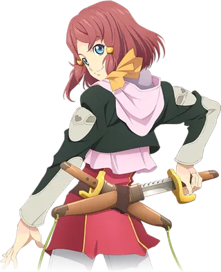 女战士素材卡通人物简笔