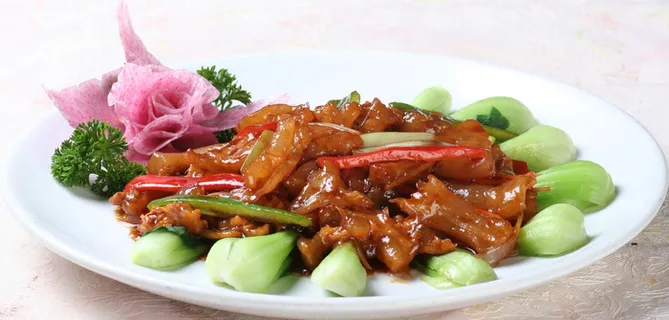 10  葱烧牛蹄筋-昭君