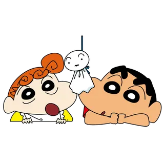 蜡笔小新可爱人物免扣素材