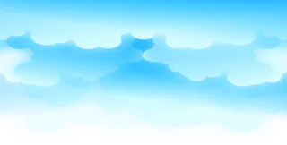 蓝天白云卡通