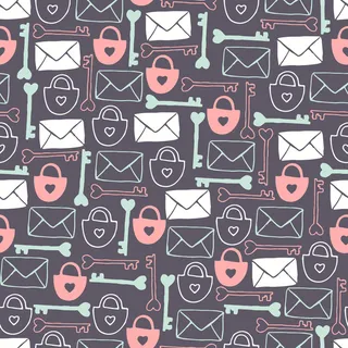 卡通植物背景植物可爱底纹背景