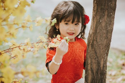 清新唯美可爱的女孩摄影图