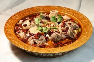 1香辣带皮羊 -小鼎香