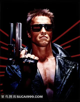 端着枪的终结者电影终结者海报