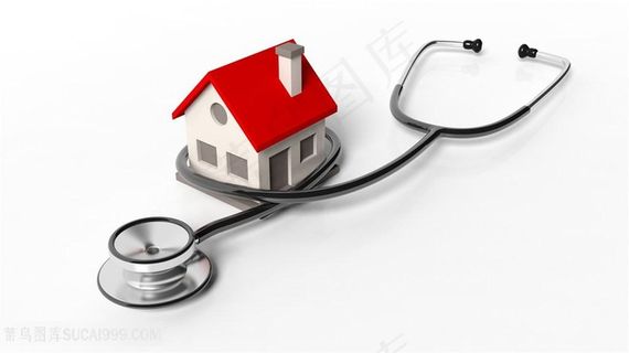 创意房子模型地产广告高清图