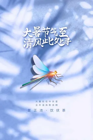 大暑 大暑宣传物料