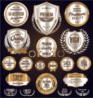 免抠促销打折标签