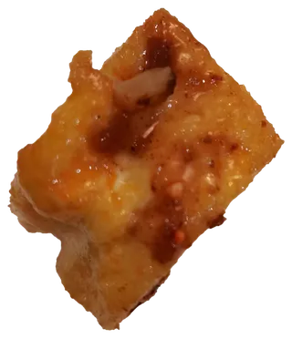 黄豆豆腐包浆黑豆嫩豆腐油炸香煎免抠摄影元素素材