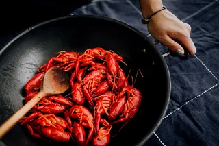 高清龙虾小龙虾美食