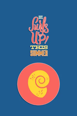 夏天海报|矢量|插画|扁平|风格