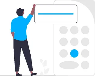 2.5d商务插画小图标素材