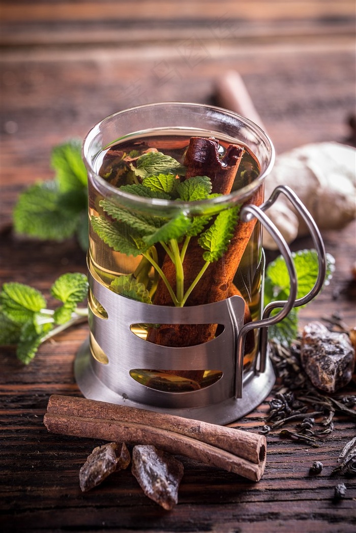 薄荷茶图片素材