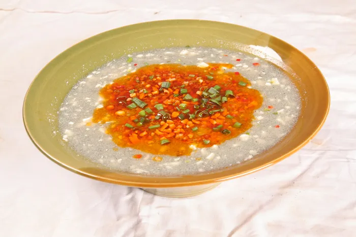 状元黑豆花