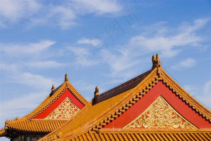 中国故宫建筑图片素材
