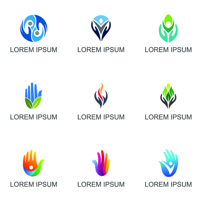 图标识标志公司字母企业商标品牌LOGO设计素材矢量模板