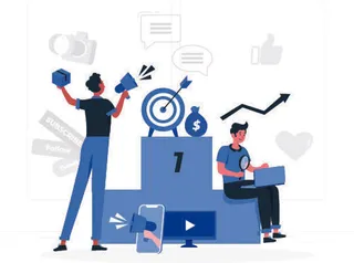 扁平化人物场景办公互联网等距ai矢量设计网页海报UI素材插画