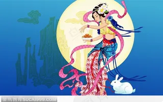 嫦娥奔月送月饼