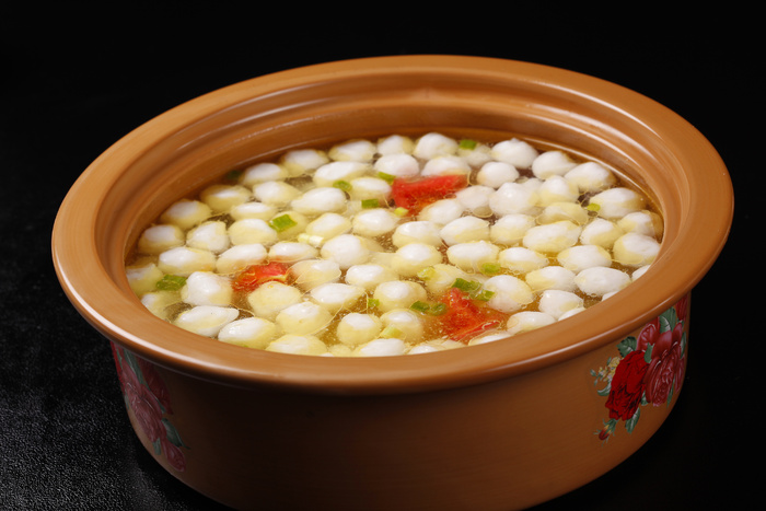 野山菌鱼皮鱼丸 (1)
