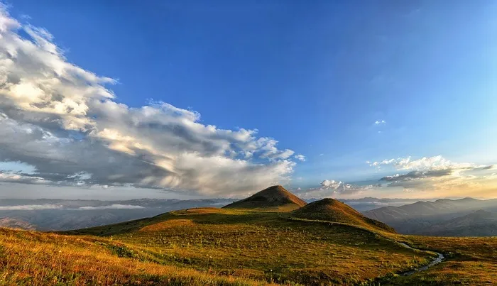 冬天自然背景风景