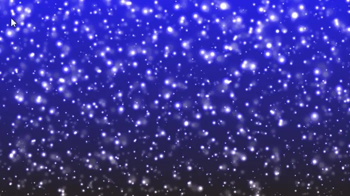 圣诞节雪花装饰风景