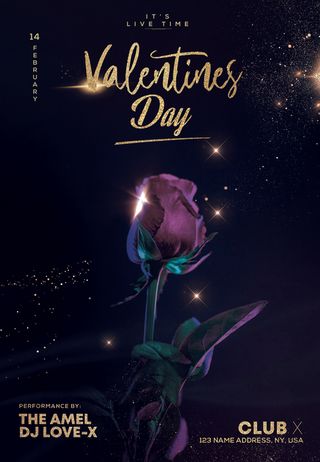 2.14情人节爱情psd模式