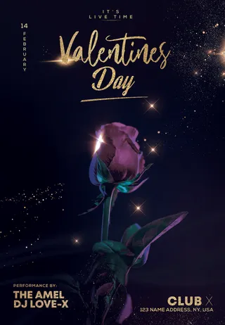 2.14情人节爱情psd模式