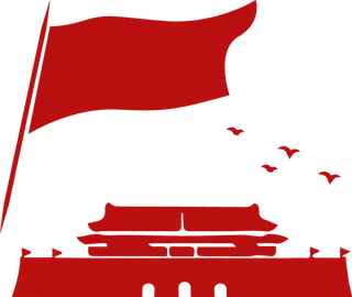 *建军节建党国庆节党建元素图片 卡通手绘PNG透明免扣PS素材