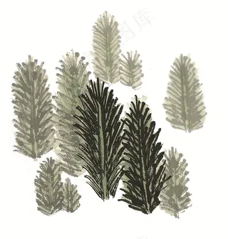 古木美术绘画素材