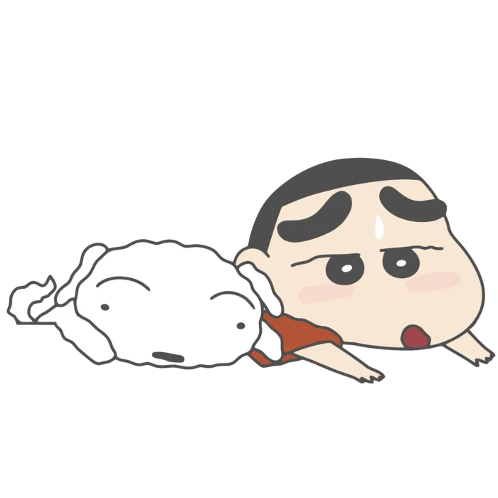 蜡笔小新可爱动画人物免扣素材