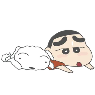 蜡笔小新可爱动画人物免扣素材